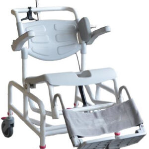 313050 Nielsen Gas-Tip Shower / Commode Included: Manual tilt function